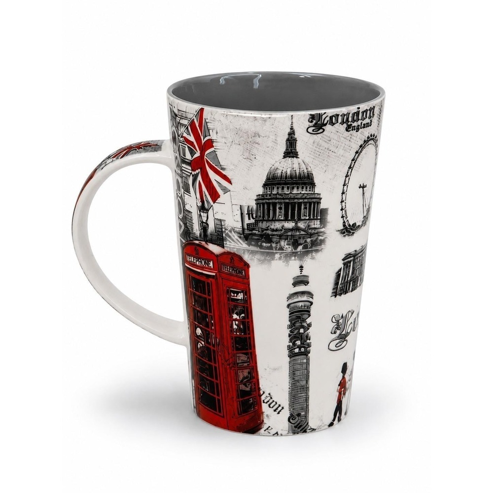 Leonardo Collection London England Fine China Travel Coffee Mug Big Ben Red Bus